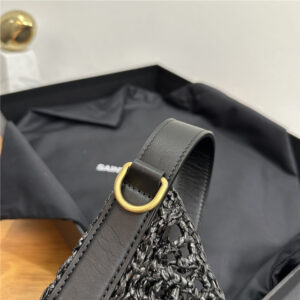 Oxalis Shoulder Bag 781289 Black Raffia-10.jpg
