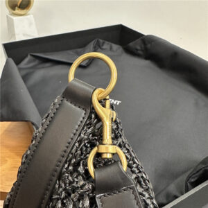 Oxalis Shoulder Bag 781289 Black Raffia-11.jpg