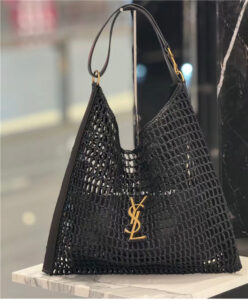 Oxalis Shoulder Bag 781289 Black Raffia-2.jpg