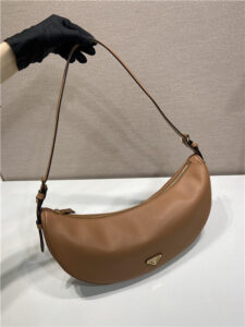 Prada Demi-Lune Large Leather Shoulder Bag 1BC255 Natural-3.jpg
