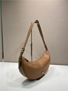 Prada Demi-Lune Large Leather Shoulder Bag 1BC255 Natural-4.jpg