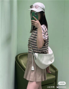 Prada Demi-Lune Large Leather Shoulder Bag 1BC255 White-11.jpg