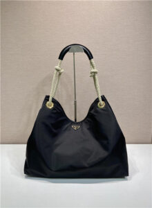 Prada Mariner Large Re-Nylon Shoulder Bag 1BC244 Black-2.jpg