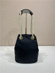 Prada Mariner Re-Nylon Small Bucket Bag 1BE082 Black-6.jpg