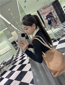 Prada Mariner Re-Nylon Small Bucket Bag 1BE082 Brandy-11.jpg