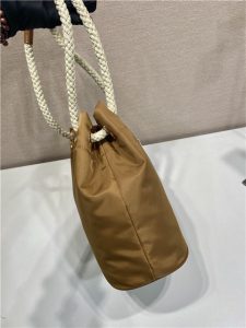 Prada Mariner Re-Nylon Small Bucket Bag 1BE082 Brandy-4.jpg