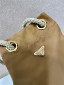 Prada Mariner Re-Nylon Small Bucket Bag 1BE082 Brandy-9.jpg