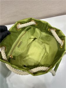 Prada Mariner Re-Nylon Small Bucket Bag 1BE082 Ivy Green-10.jpg