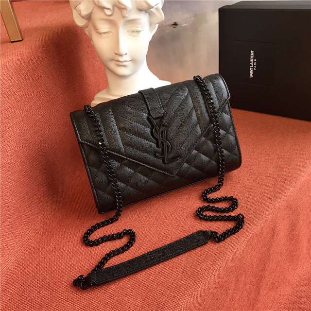 Small Envelope Flap Bag 60019 BlackBlack-1.jpg