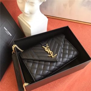 Small Envelope Flap Bag 60019 BlackGold-2.jpg