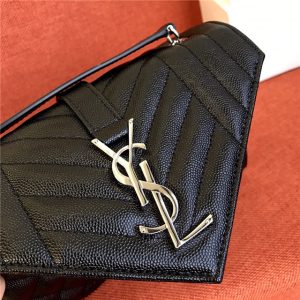 Small Envelope Flap Bag 60019 BlackSilver-6.jpg