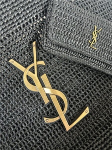 YSL Icare Maxi Shopping Bag 772191 Black Raffia-3.jpg
