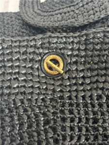 YSL Icare Maxi Shopping Bag 772191 Black Raffia-5.jpg