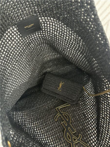 YSL Icare Maxi Shopping Bag 772191 Black Raffia-7.jpg