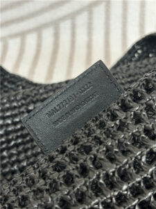 YSL Icare Maxi Shopping Bag 772191 Black Raffia-9.jpg