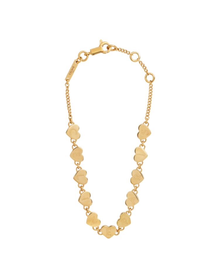 Celine Womens Bracelet In Brass With Gold Finish Golden-1.jpg