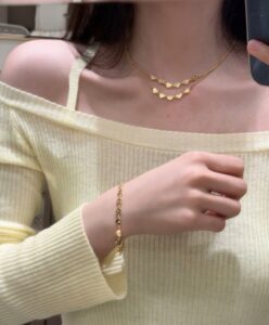 Celine Womens Bracelet In Brass With Gold Finish Golden-4.jpg