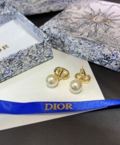 Dior Womens CD Navy Earrings Golden-4.jpg
