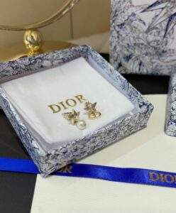 Dior Womens Dior Star Earrings Golden-2.jpg
