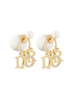Dior Womens Dior Tribales Earrings Golden-1.jpg
