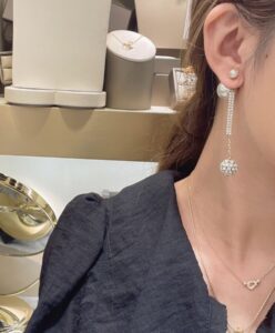 Dior Womens Dior Tribales Earrings Golden-4.jpg