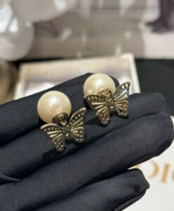 Dior Womens Dior Tribales Earrings Golden-6.jpg