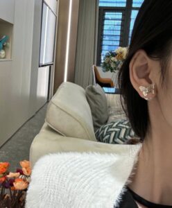 Dior Womens Dior Tribales Earrings Golden-7.jpg