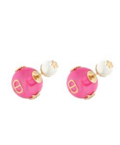 Dior Womens Dior Tribales Earrings Pink-1.jpg