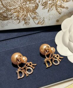 Dior Womens Dior Tribales Earrings Red-3.jpg