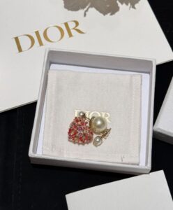 Dior Womens Dior Tribales Earrings Red-5.jpg