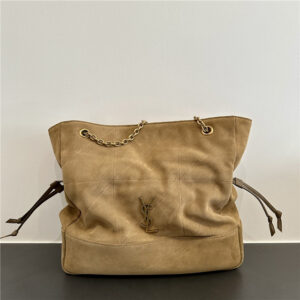Jamie Shopping Bag 809824 Beige Suede-2