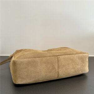 Jamie Shopping Bag 809824 Beige Suede-5