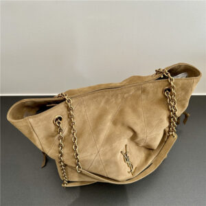 Jamie Shopping Bag 809824 Beige Suede-7