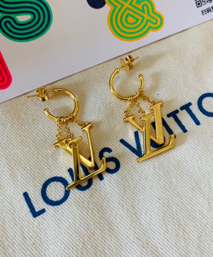 Louis Vuitton LV Optic Earrings M00612 Golden-3.jpg