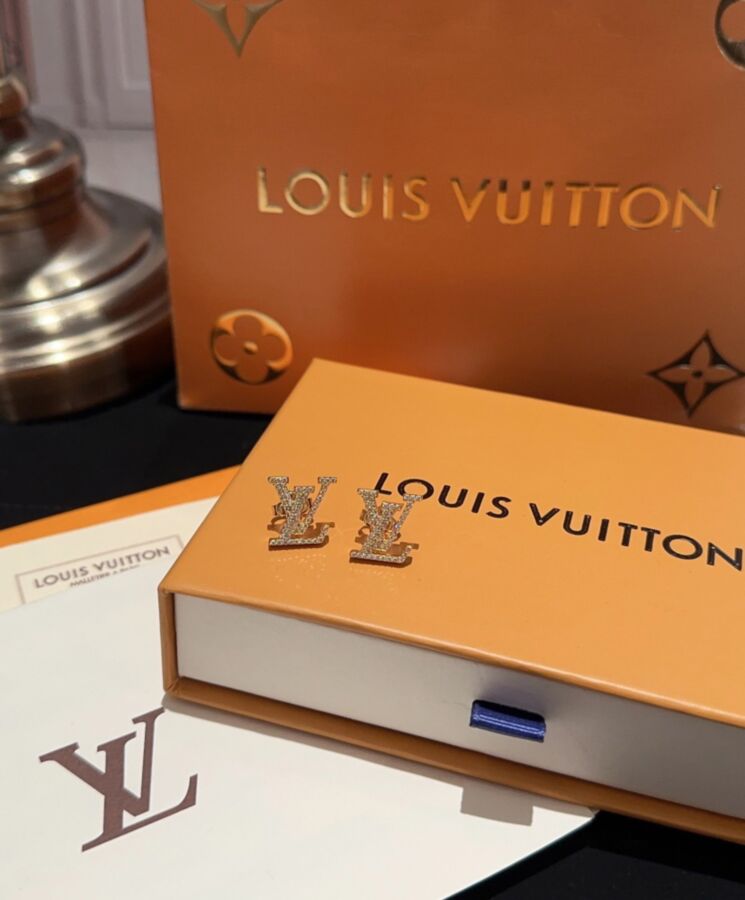 Louis Vuitton Womens LV Iconic Earrings-2.jpg