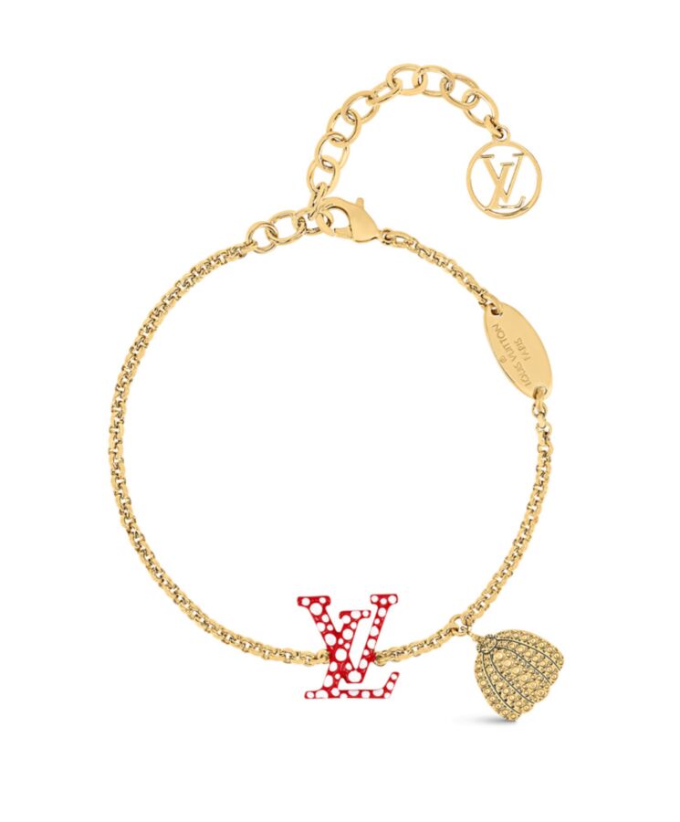 Louis Vuitton Womens LV x YK LV Iconic Infinity Dots Bracelet