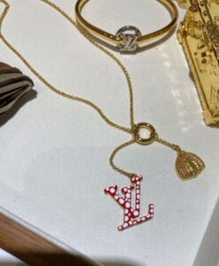 Louis Vuitton Womens LV x YK LV Iconic Infinity Dots Necklace-2.jpg