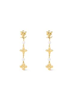 Louis Vuitton Womens Louisa Earrings M01577 Golden-1.jpg