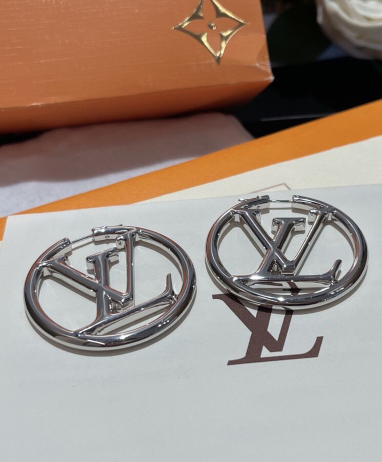 Louis Vuitton Womens Louise Hoop GM Earrings-3.jpg