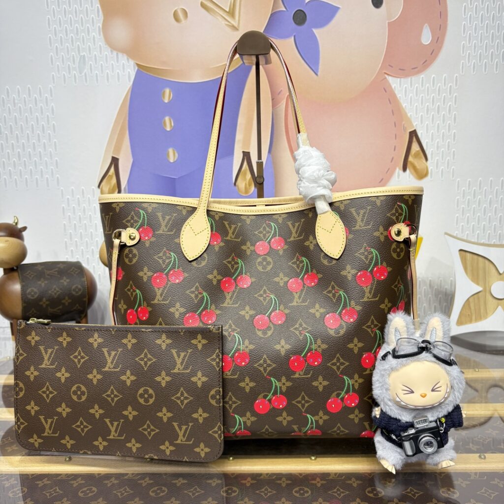 LV x TM Cherry Neverfull MM -1