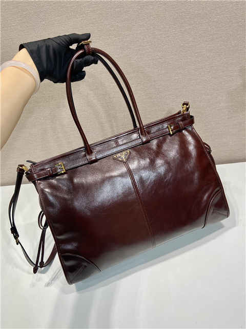 Prada Bonnie Extra Large 1BA439 Dark Brown-3.jpg
