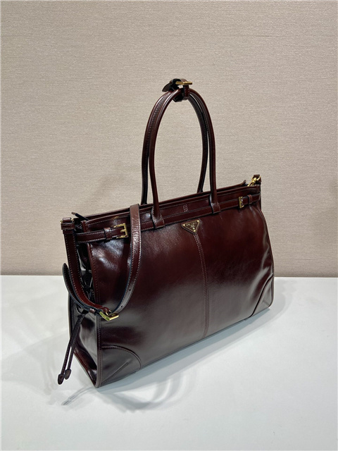Prada Bonnie Extra Large 1BA439 Dark Brown-4.jpg