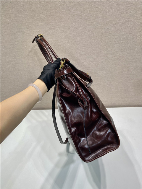 Prada Bonnie Extra Large 1BA439 Dark Brown-5.jpg