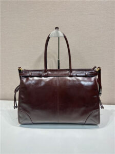 Prada Bonnie Extra Large 1BA439 Dark Brown-6.jpg