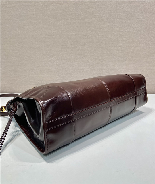 Prada Bonnie Extra Large 1BA439 Dark Brown-7.jpg