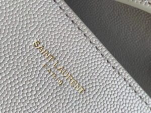 YSL Cassandra Mini Top handle Bag Ivory 20cm-7