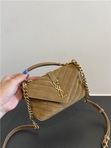 College Mini Chain Bag 779430 Beige Sude-2.jpg