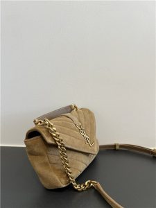 College Mini Chain Bag 779430 Beige Sude-3.jpg