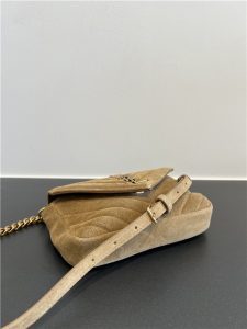 College Mini Chain Bag 779430 Beige Sude-6.jpg