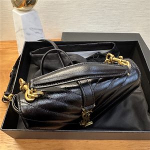 College Mini Chain Bag 779430 Black-5.jpg